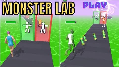 MONSTER LAB- New Video Gameplay Walkthroughs AndriodiOS 2022 #MonsterLab