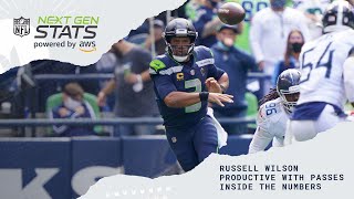 Russell Wilson Productive With Passes Inside The Numbers | Next Gen Stats