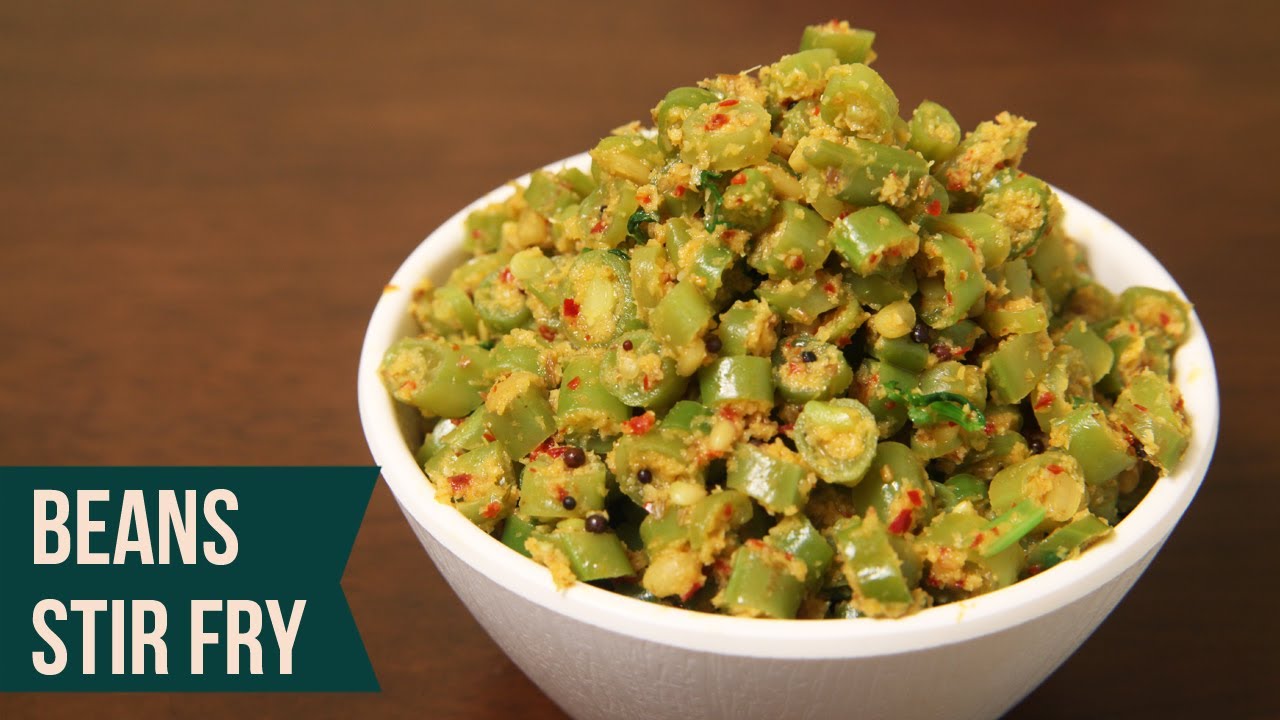 Beans Stir Fry Beans Palya Beans Recipe How to prepare YouTube