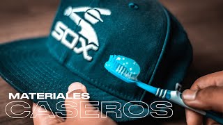 COMO LAVAR GORRAS CON MATERIALES CASEROS