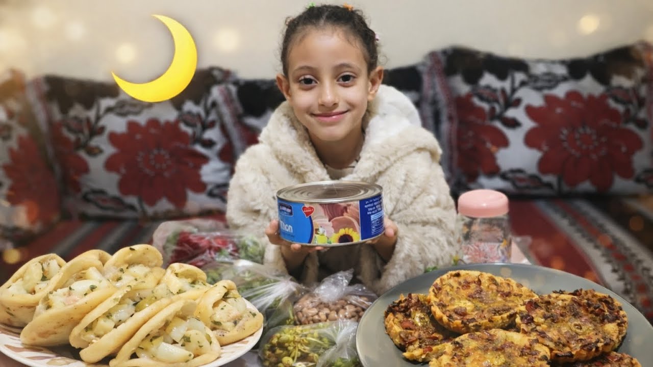 فطور رمضان مغربي 🌙 مخامر معمرين وكيش سهل + تقدية رمضان