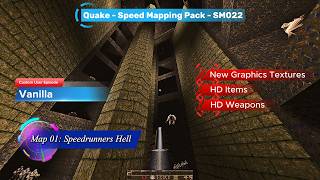 Quake - [Speed Mapping Pack - SM022] - Map: #01 - Speedrunners Hell - [4K60ᶠᵖˢ]