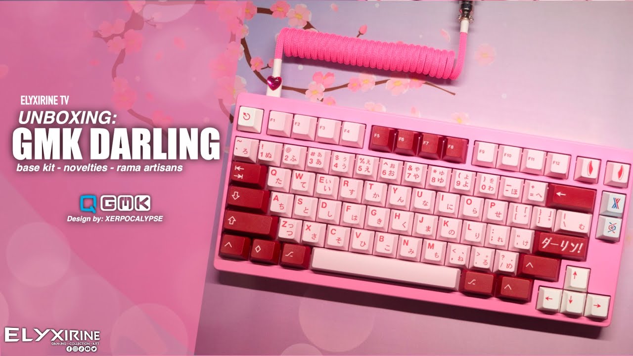 GMK Darling | Base Kit - Novelties - RAMA 