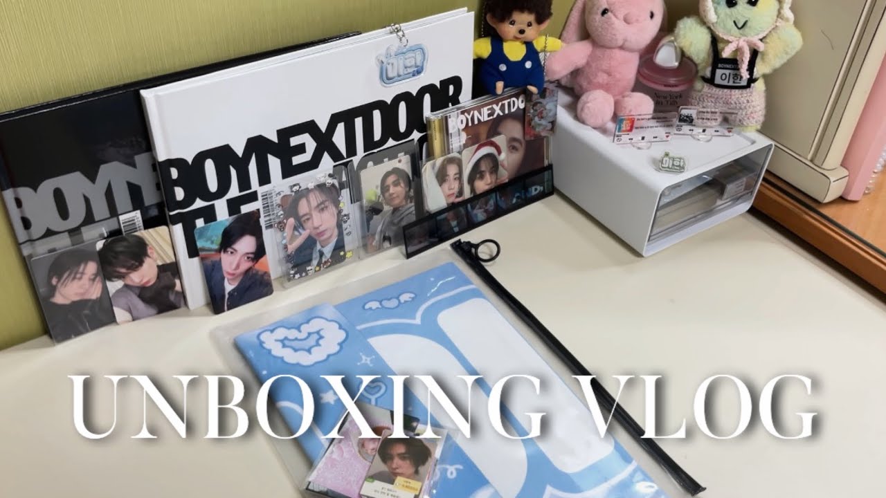 [원도어 브이로그] ♡⁼³₌₃ 나에게 콘서트를 .•♥ • 택배깡 • 반택깡 • 이한