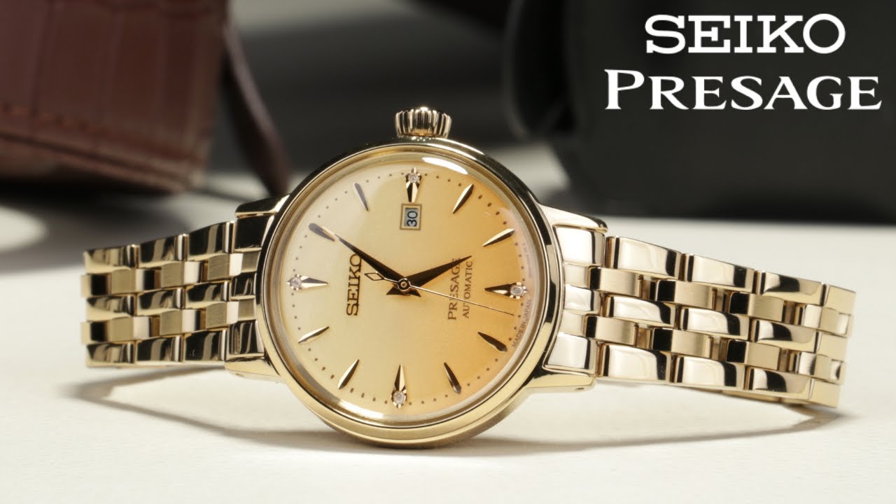 SEIKO Presage Cocktail Time EGGNOG SRE018J1 | Style-Time