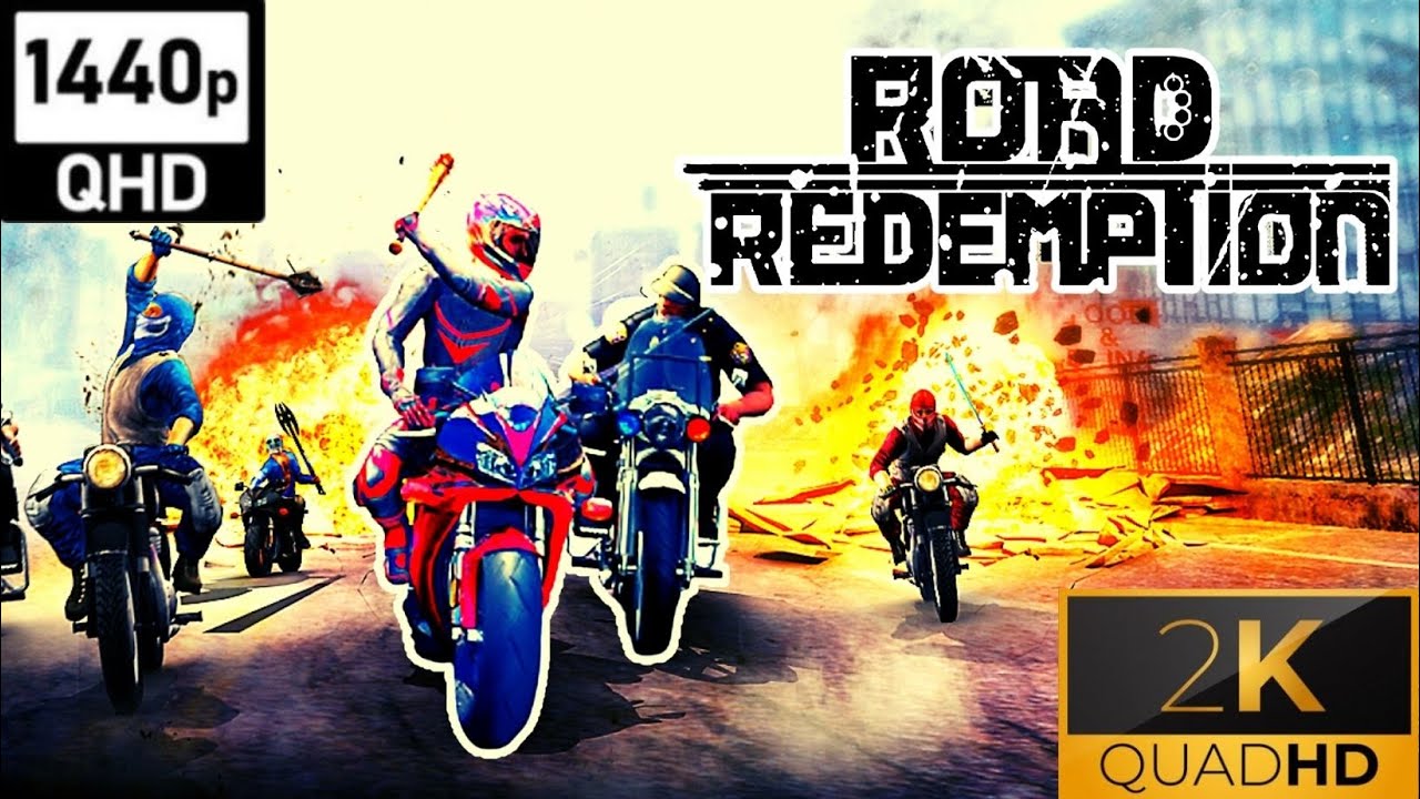 Road Rash | Road Redemption 2021 Gameplay Classic Mode - Desert Alliance Shovel Knight 2K HD 60 FPS