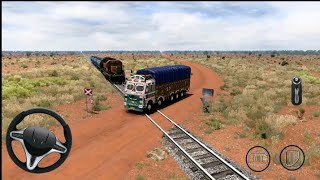 भारतीय ट्रेन बनाम कार खेल || Ashok Gaming