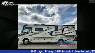 Breathtaking 2022 Jayco Precept 31UL Class A RV For Sale in San Antonio, TX | RVUSA.com