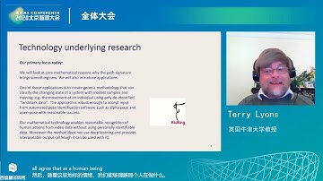 Signatures and Streamed Data-New Mathematics for Data Science | Terry Lyons