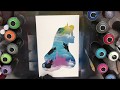 Disney&#39;s Sleeping Beauty (Aurora) Spray Paint Art