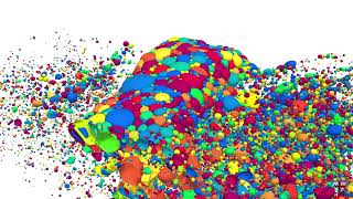 Simulating tens of thousands of bubbles in foamy flows