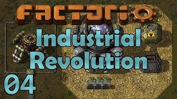 Factorio Industrial Revolution - Season 4 Ep 4 - MAIN BUS PART 1!