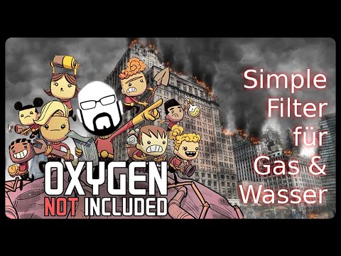 Oxygen not Included: Simple Gas/Flüssig Filter Anleitung | Easy Gas/Liquid Filter Tutorial/Guide ONI