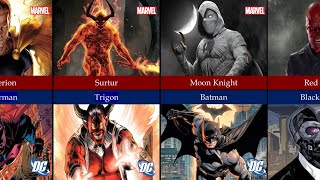 Marvel Vs Dc - Copycats Characters | Part 1 Marvel Vs Dc - Copycats Characters | Part 1