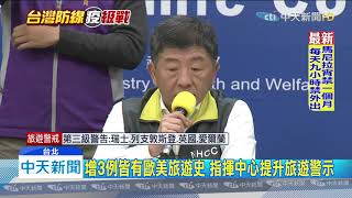 20200314中天新聞 台增3例皆境外移入! 累計確診53人