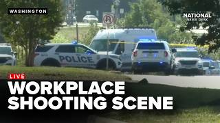 LIVE signal from a workplace shooting at United Rentals facility in Manassas, Virginia