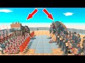 War Elephants & Ancient Army vs Cyber Primate Army on Arena in Animal Revolt Battle Simulator