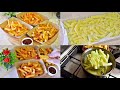 من أروع وصفات البطاطا المقليه المقرمشه  بطريقة بتنافس 💪💪الجاهز 💪مع طريقة تفريزها Fried potatoes