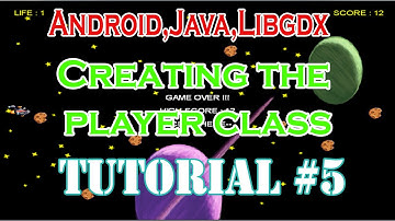 Libgdx android studio 2d space ship shooter game development tutorial #5