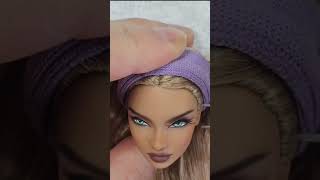 watch full video on my chanel #faceup #doll #repaint #tutorial #makeup