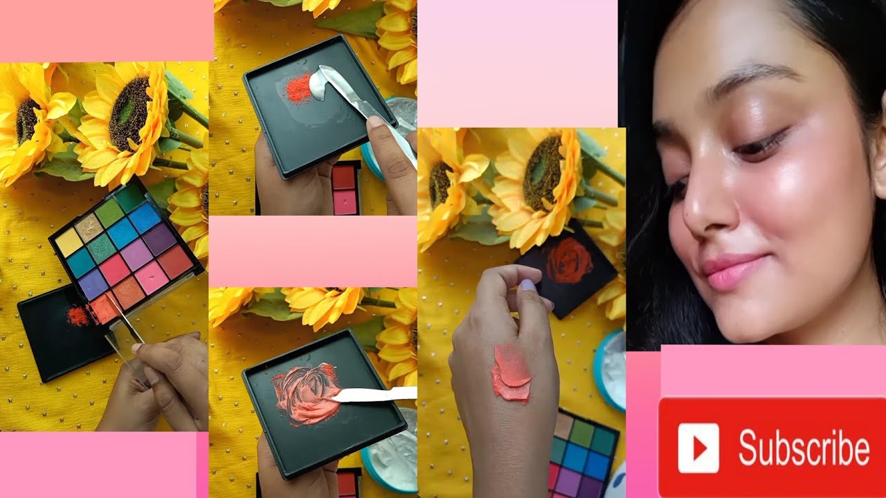 DIY Cream Blush at Home Only using 2 Products 