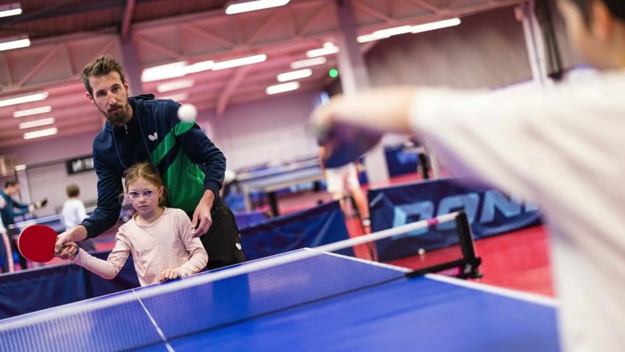 Shooting photo d'un stage-entrainement de Tennis de Table au Club Pongiste Rochelais