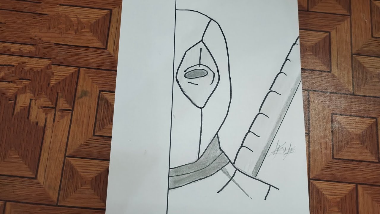 how to make drawing of Deadpool