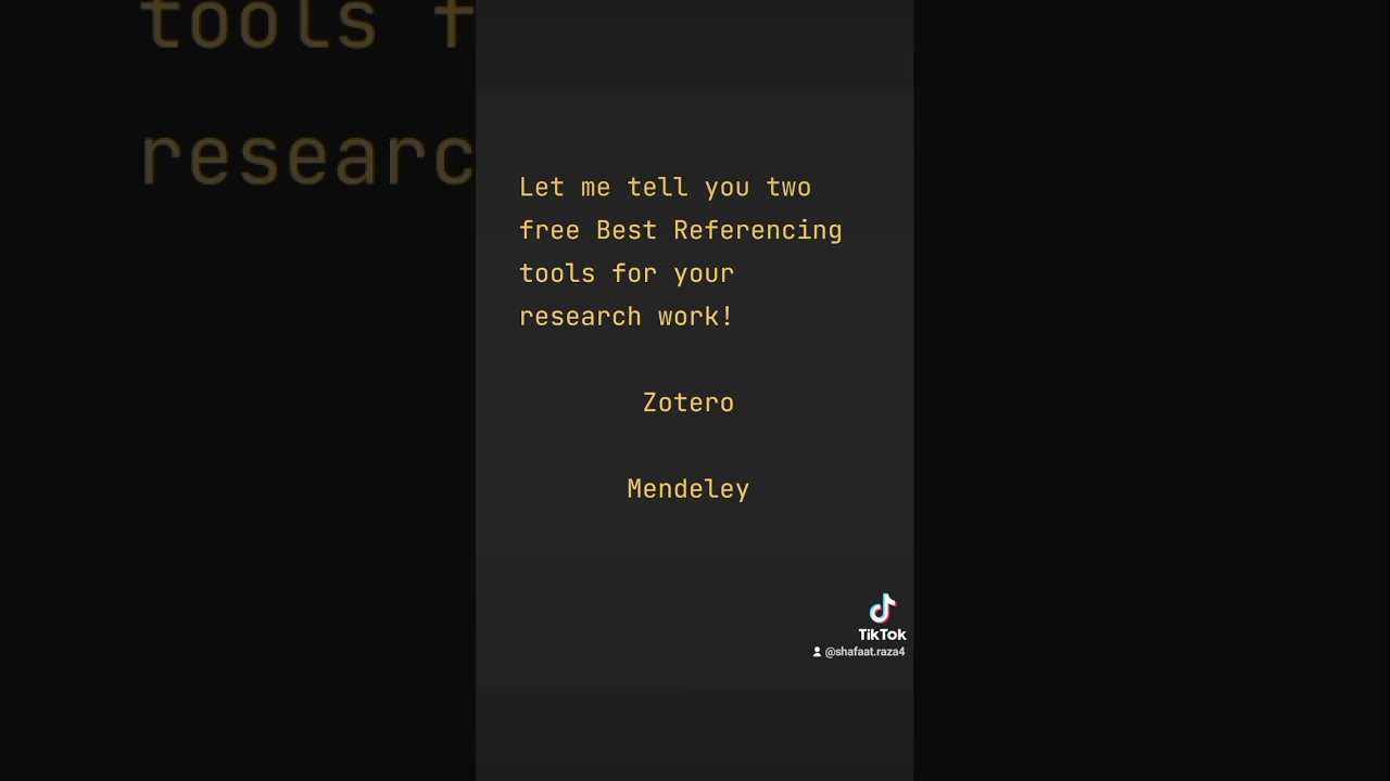 Best Reference managers 