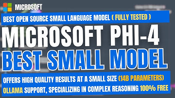Microsoft Phi-4: Best Open Source Small Language Model (Fully Tested)