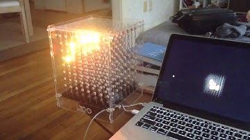 3D Game of Life by Bethany LaPenta in an LED cube
