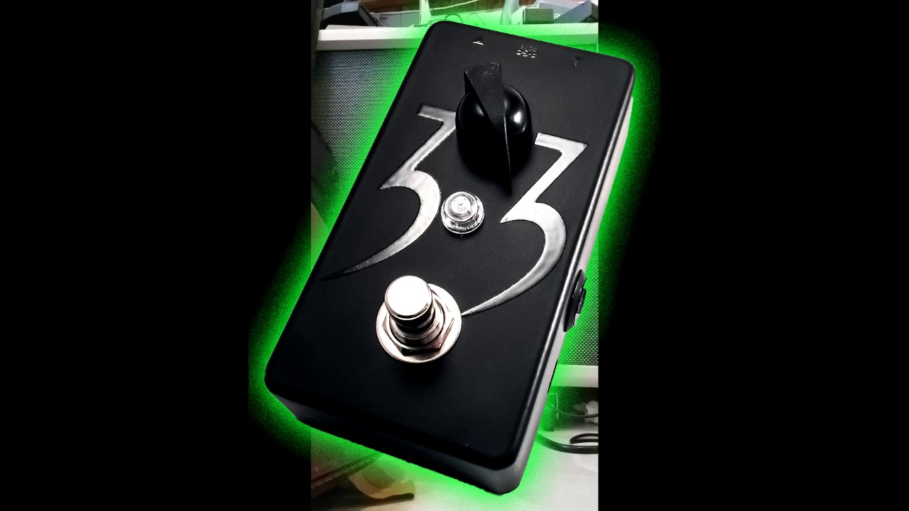 Fortin Amplification's 33 pedal with  a Rivera Knucklehead Tre