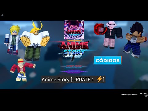 ROBLOX ANIME STORY UPDATE 1 TODOS OS CODIGOS SECRETOS YouTube Hqdefault 