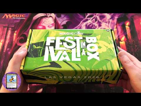 MTG Secret Lair Las Vegas 2026 Festival in a Box Opening! - YouTube