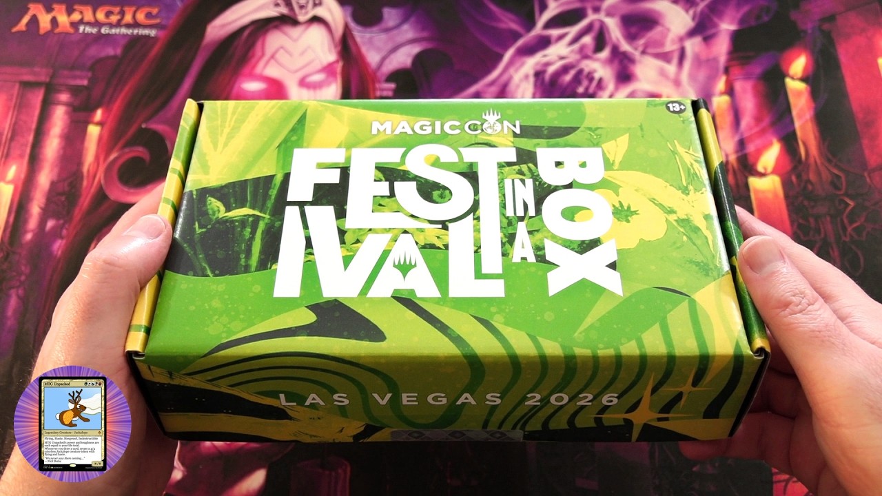 MTG Secret Lair Las Vegas 2026 Festival in a Box Opening! - YouTube