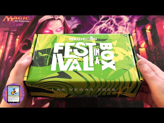 MTG Secret Lair Las Vegas 2026 Festival in a Box Opening! - YouTube