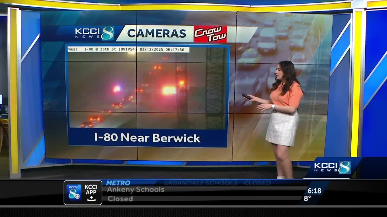 Iowa traffic: Snow leads to dangerous road conditions, including I-80 ...