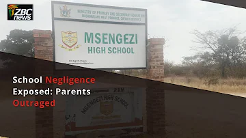 Msengezi High School Under Fire for Alleged Negligence 🔴