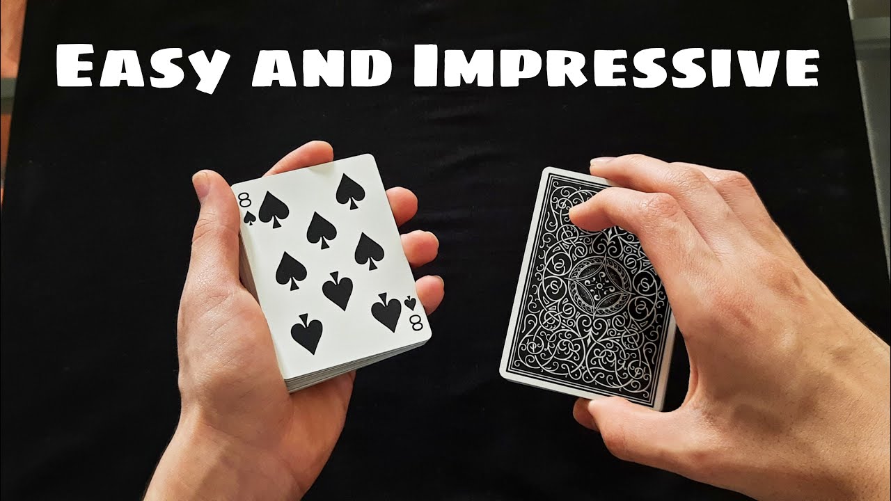 Easy Impressive Card Trick!!! Tutorial