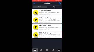 CPA EXAM CLUB APP screenshot 2