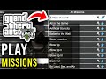 How To Play Missions In GTA 5 Online - Step By Step