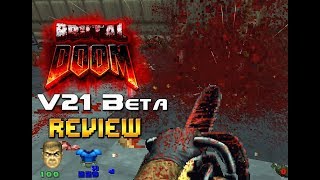 Brutal Doom v21 beta review - The best Brutal Doom build yet