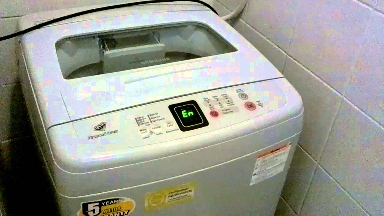 Does your washing machine sing? YouTube