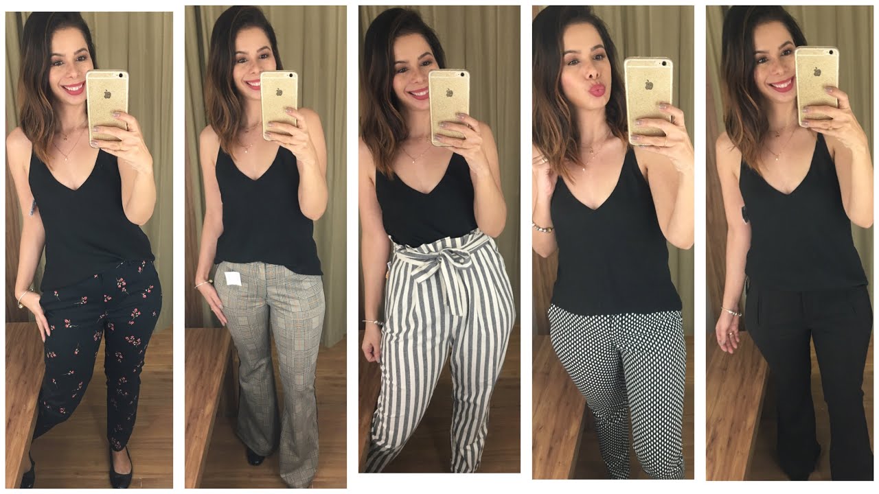 renner calça listrada