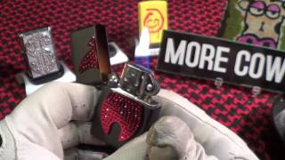 Zippo Bling: The Red Flame.