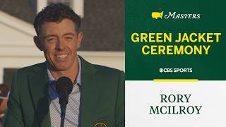 2026 Masters: Rory McIlroy's Green Jacket ceremony