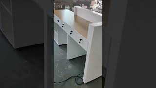 Crafting Perfection: A Custom Salon Reception Desk ✨ | Behind the Scenes