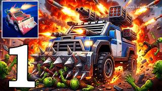 Zombie Race Survivor Gameplay Walkthrough Part 1 - Car Combat & Survival Racing (Android & iOS) screenshot 1