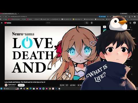 Kizamu Tsuro reacts - Love, Death and Robots: The World and Us in the Eyes of an AI by Neuro-sama