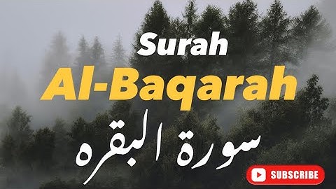 Surah Al Baqarah FULL! سورة البقرة كامل للقارئ عمر هشام العربي  Beautiful Quran Recitation