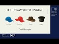 Four ways of thinking statistical interactive chaotic and complex  david sumpter